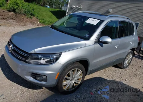 2014 Volkswagen Tiguan Sel from USA, damaged, VIN WVGAV3AX8EW619464